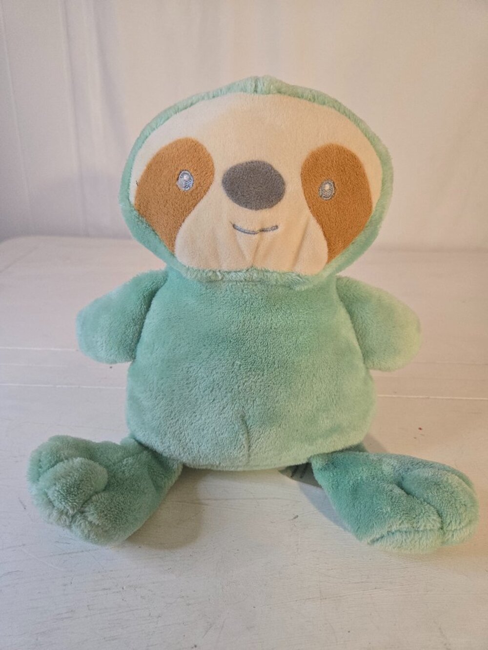 Animal Adventure Green Sloth Plush app 14 inches